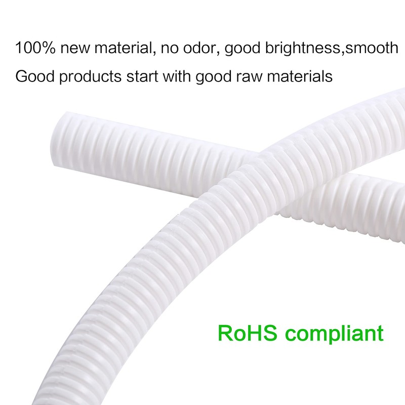 Alex Tech 50ft - 1/2 inch Split Wire Loom Tubing