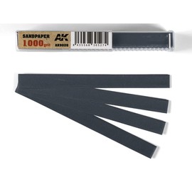 AK09026 AK Interactive Sandpaper Wet, 1000 grit x 50 units.