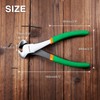 LEONTOOL End Cutting Pliers 6 Inches End Nipper Pliers Nail