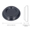 4PCS Piano Floor Protector Anti Vibration Small Size Non Slip