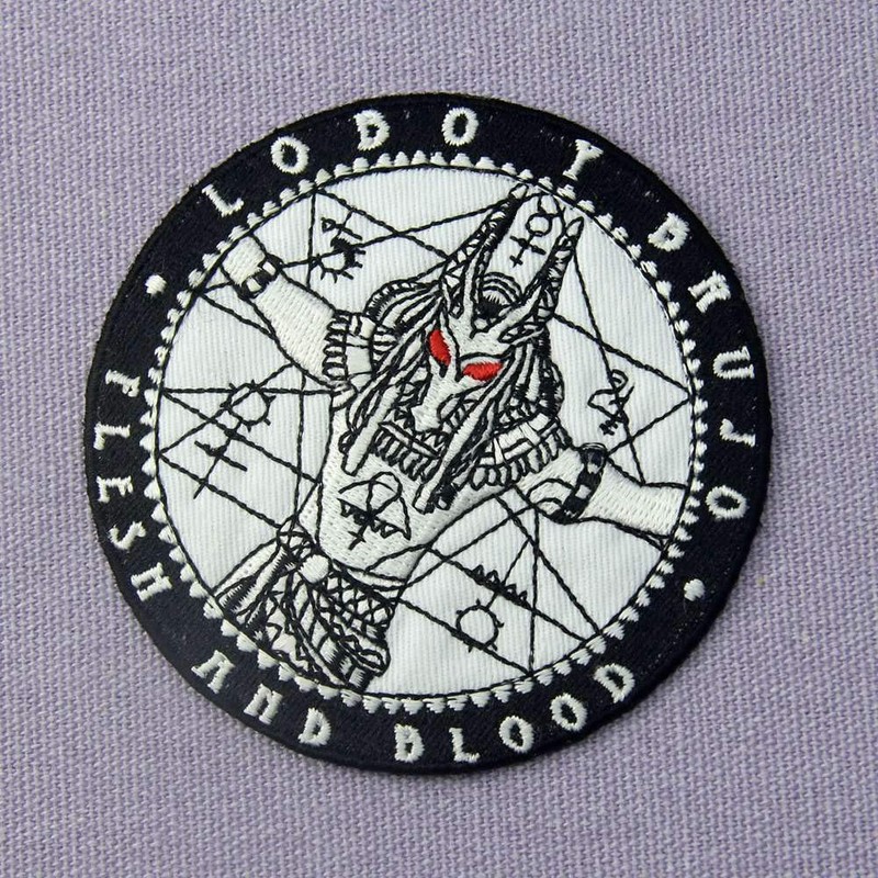 Guardian of the Anubis Dead Embroidered Badge Iron on or