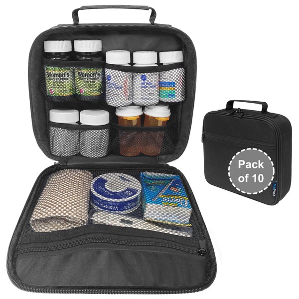 StarPlus2 - Pack of 10 - Medium Travel Pill Bottle