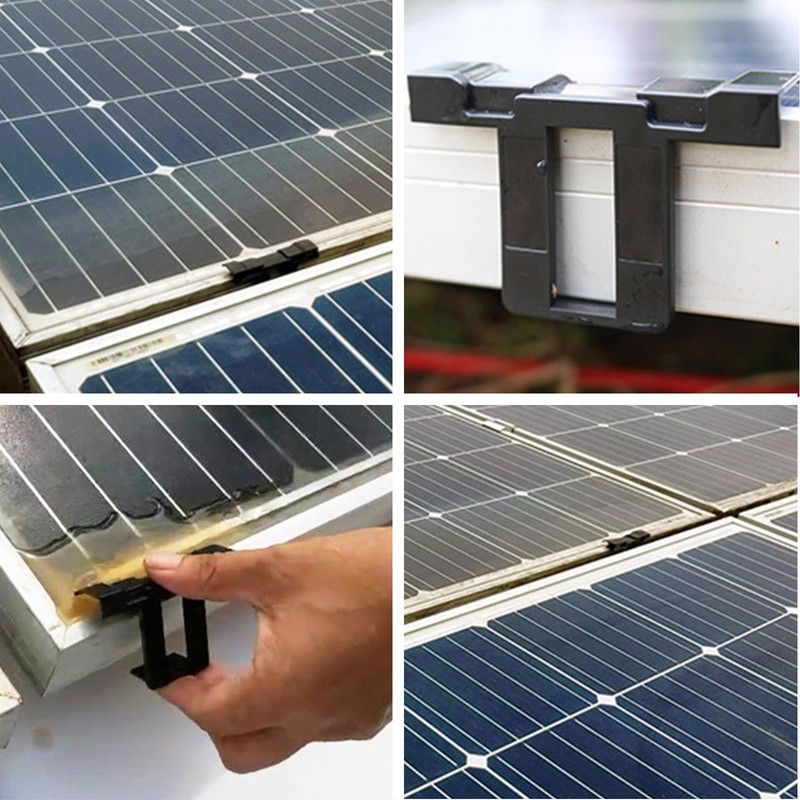 Solar Panel Drainage Clips Solar Panel Mud Removal Clip Water