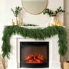 9FT Norfolk Pine Garland, Realistic Artificial Christmas Greenery Decor