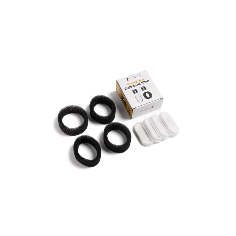 KittySpout Cat Water Fountain Filters for 108oz/3.2L… (2 Month Supply: