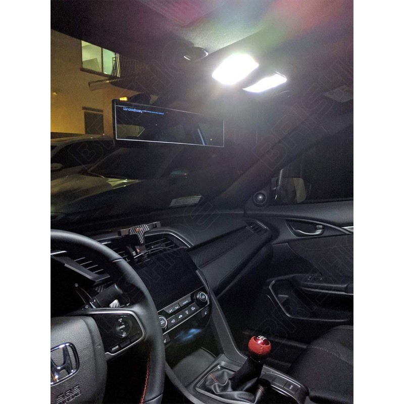 BRISHINE White LED Interior Lights Kit for Honda Odyssey 2018