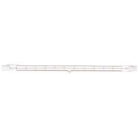 Satco S4199 1000 Watt 15000 Lumens T3 Halogen Double Ended R7S Base 240 Volt Clear 254mm Light Bulb, Dimmable