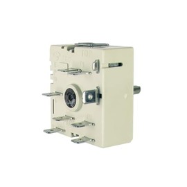 easyPART Compatible / Replacement for Electrolux 305170621/0 Hob Switch Energy Control Dual Circuit Hob AEG 3051706210 Continuous Adjustment Clockwise Ascending EGO 50.55021.100 Suitable