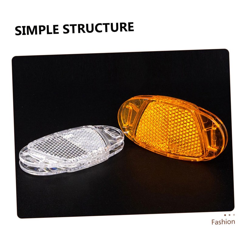 SUPVOX 16pcs Bike Reflective Light Warning Light Rear Light Spoke