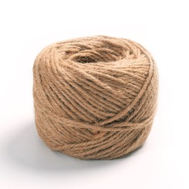 Cambaverd Garden Twine Natural Jute Twine 200 Feet 3mm 4ply Twine String for Climbing Plants Gardening Crafts Gifts Wrapping Decoration Bundling Packing String