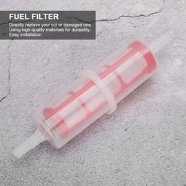 Pack of 5 These L Filters, Petrol Filter, Fuel Filter, Quick Fuel Filter for HGV Forklift 8 mm / 0.3 in or 10 mm / 0.4 in Hose