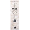 Murataya 6733 Iron Heart Bell Door Bell, Antique Style