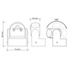 SEBSON SEBSON? Bewegungsmelder Aussen - 2er Set - IP65 Aufputz,