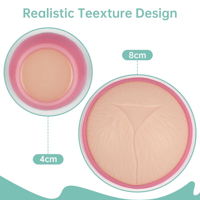 MedEduQuest Cervical Dilation Simulator with 0-10cm, Gynecological Examination Model, for