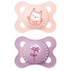 MAM Original Matte Baby Pacifier, Nipple Shape Helps Promote Healthy
