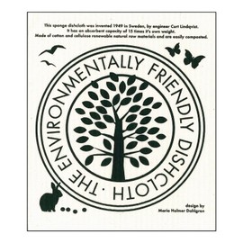 Eoct Econfort House Sponge Wipe, Eco Friendly, White, Scandinavian