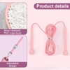 LuLiyLdJ Pink Children's Skipping Rope, Jump Rope, Jumping Rope, Skipping