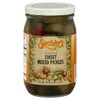 Sechler's Candied Sweet Mixed Pickles, 16 Ounce (Pack of 6)