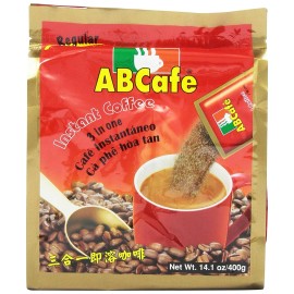 ABCafe 3 in 1 Instant Coffee, Regular OR Strong, 20-Count Please  - Regular