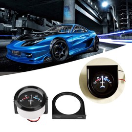 Aramox Car AMP Gauge, 2 Inch 52mm Car Ammeter Voltmeter 60-0-60A AMP Gauge Volt Meter for Modificaton