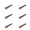 6PCS Guitar Bridge Pin Copper Acoustic Guitar Bridge Pins Peg