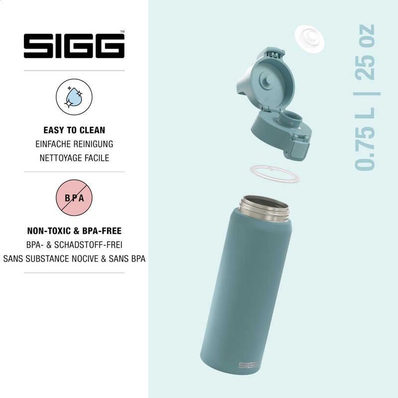 SIGG - Stainless Steel Drinking Bottle - Shield One Morning