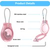 YiDiatnSy Waterproof AirTag Keychain Holder, Air Tag Lock Case Key