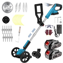 Electric Weed Wacker Cordless Grass Trimmer Battery Powered