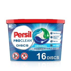 Persil Discs Laundry Detergent Pacs, Original Scent, High Efficiency (HE) Compatible, Laundry Soap, 62 Count