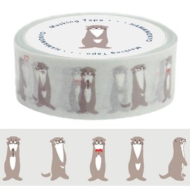 Hamamonyo Masking Tape Love Otter