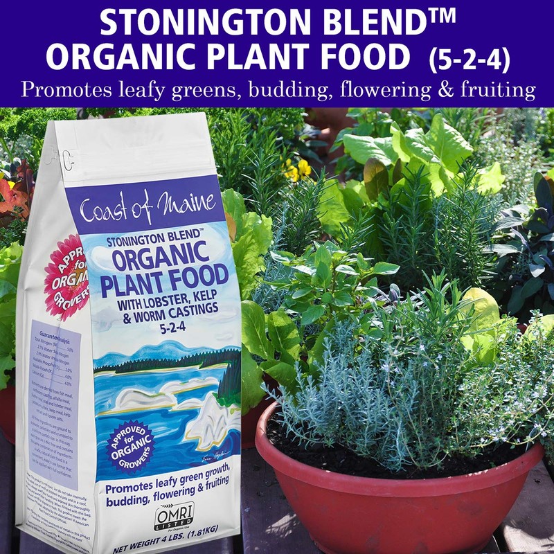 Coast of Maine Stonington Lobster & Kelp Plant Food, Organic