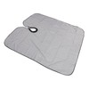 Hair Cut Cape Striped Polyester Waterproof Smooth Surface Neckline Adjustable