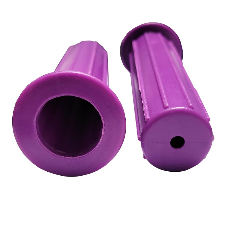 Purple Handle Hand Grips Anti Slip Handlebar Grips for Wheelbarrow