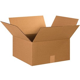 BOX USA 15 x 15 x 8 Corrugated Cardboard Boxes, Medium 15"L x 15"W x 8"H, Pack of 25 | Shipping, Packaging, Moving, Storage Box for Home or Business, Strong Wholesale Bulk Boxes