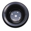 Black Steel Short Water Pump Pulley 2 Groove Fits 1965-68