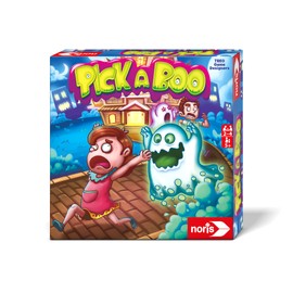 noris 606061903 Pick-a-Boo - The Exciting Reaction Game for Children from 5 Years, Terrifyingly Fun for 2-4 Players, Games for Children