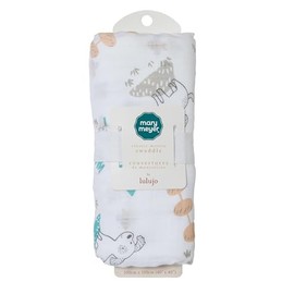 Lulujo Baby Swaddle Blanket Unisex Softest 100% Cotton Muslin Swaddle Blanket Neutral Receiving Blanket for Girls & Boys | 40in x 40in | Baby Gift Suns | Sparky Puppy
