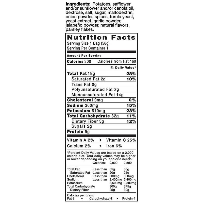 Kettle Brand Jalapeno Chips, 2-ounces (Pack of24)