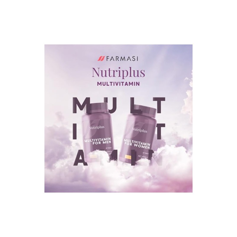 FARMASi Nutriplus Multivitamin and Mineral for Women - 60 Tablets