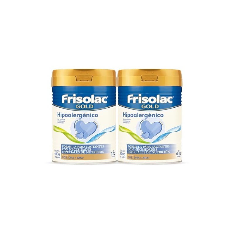 Frisolac Gold Hipoalergénico (0 A 12 Meses) Lata Con 400