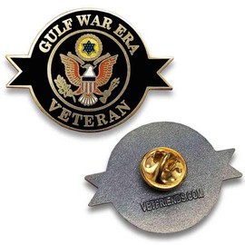 Gulf War Era Veteran Lapel Pin VetFriends.com
