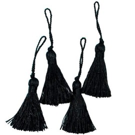 EXPO SM5970BK Mini Fiber Tassel, Black, 4-Pack