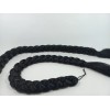 Bootleg Par De Trenzas Cabello Sintético 55 Cm Color Negro