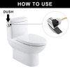PDFans Toilet Handle Replacement Kit, Side Mount Toilet Flush Handle