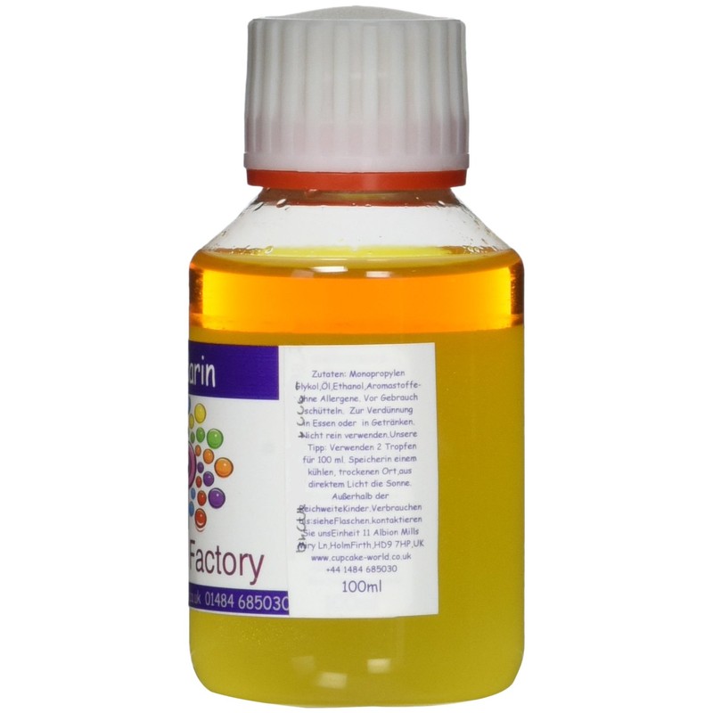 Flavour Factory Intense Food Flavouring, Mandarin, 100 ml