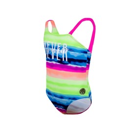 Maui AND Sons Traje de Baño Completo para Niña, Juvenil y Moderno con Increíbles Diseños Estampados. (verde2 6)