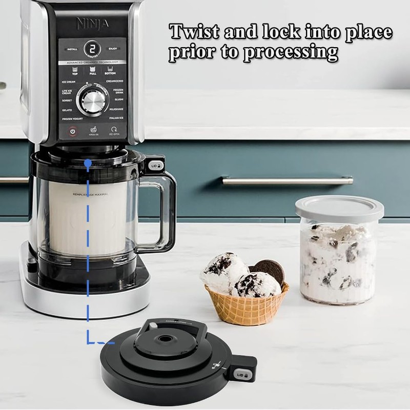 Coperchio Esterno di Ricambio per Ninja Creami Deluxe NC501EU NC500EU,