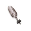 Vagabond House Stainless Steel Ice/Utility Scoop with Solid Pewter Fleur