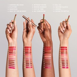 Estée Lauder Pure Color Explicit Long-Lasting Slick Shine Slim Lipstick, 0.02 oz, 903 Wrong Number