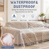 Dexpally 10 Pack Plastic Sofa Covers 360x240cm Extra-Large Couch Cover,
